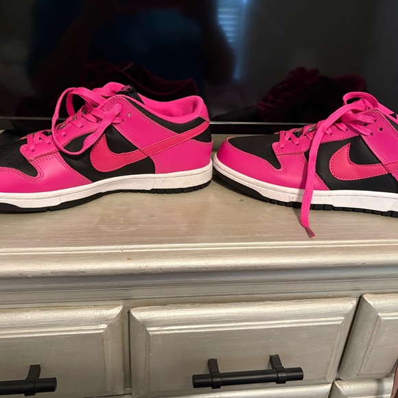 Nike Shoes - Nike Dunk Low Pink and Black Low-Top Sneakers